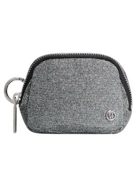 Lululemon Everywhere Belt Bag Nano Glitter Dark Silver/Graphite Grey/Silver